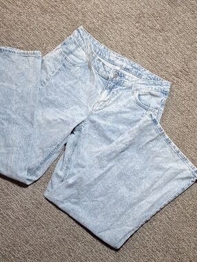 No Boundaries Light Blue Wide Leg Jeans